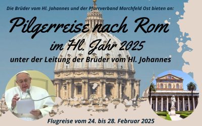 Pilgerreise nach Rom im Hl. Jahr 2025