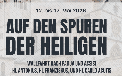 Auf den Spuren der Heiligen